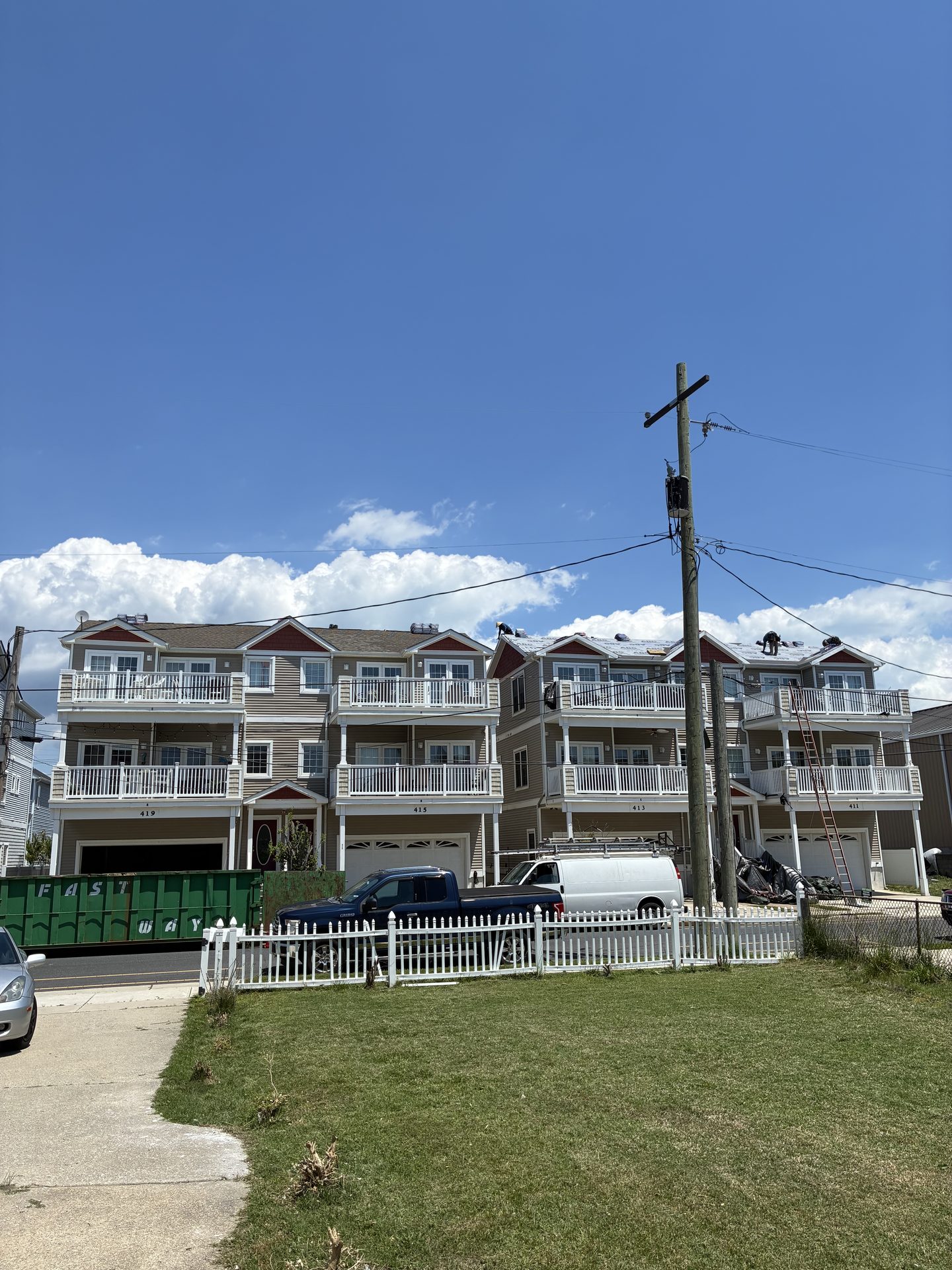 8-Unit Condominium Shingle Roof — Be Shore Exteriors