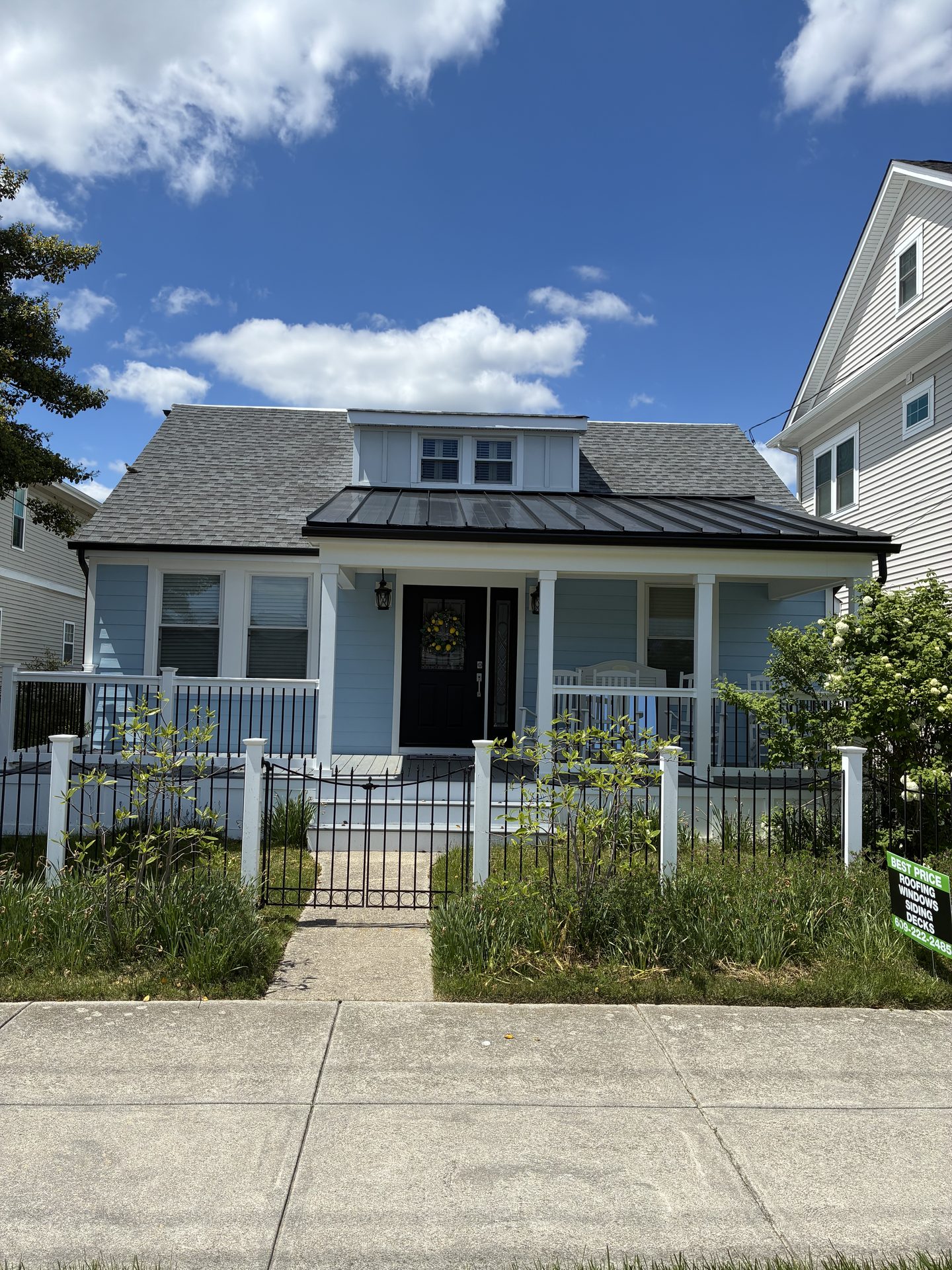 Black Standing Seam Metal Roof — Ocean City, NJ — Be Shore Exteriors