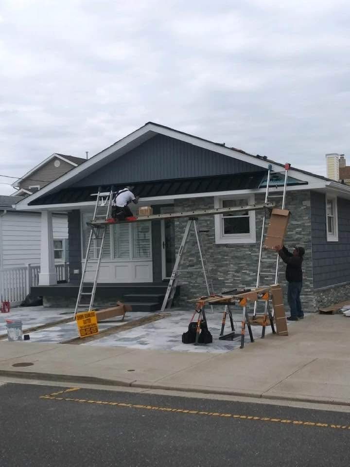 Black Standing Seam Metal Roof — Cape May Court House — Be Shore Exteriors