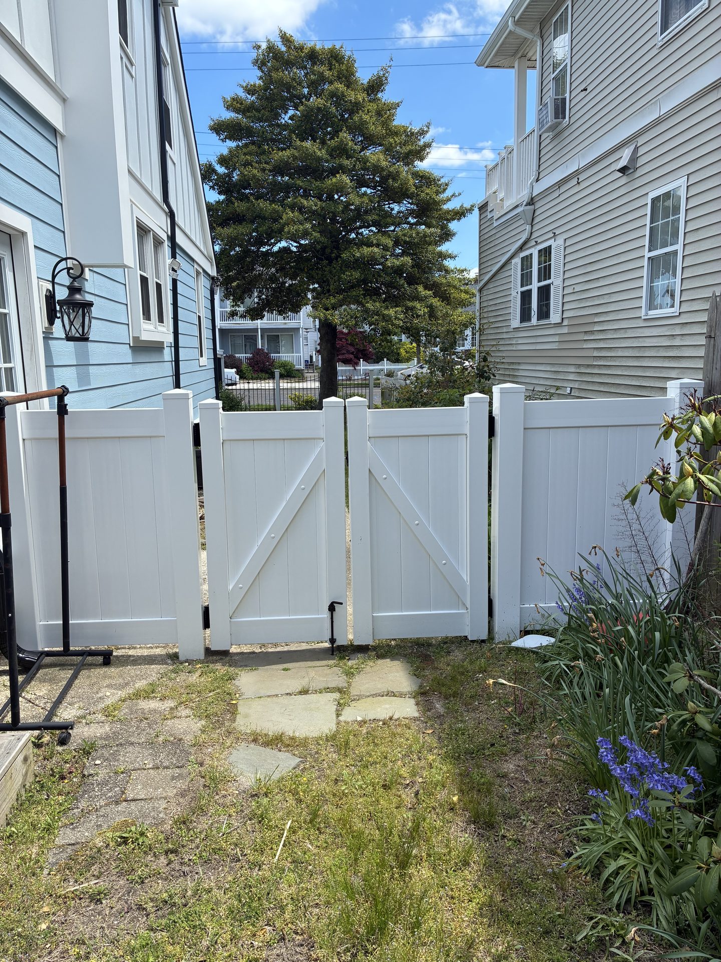 New Vinyl & Steel Fencing — Be Shore Exteriors