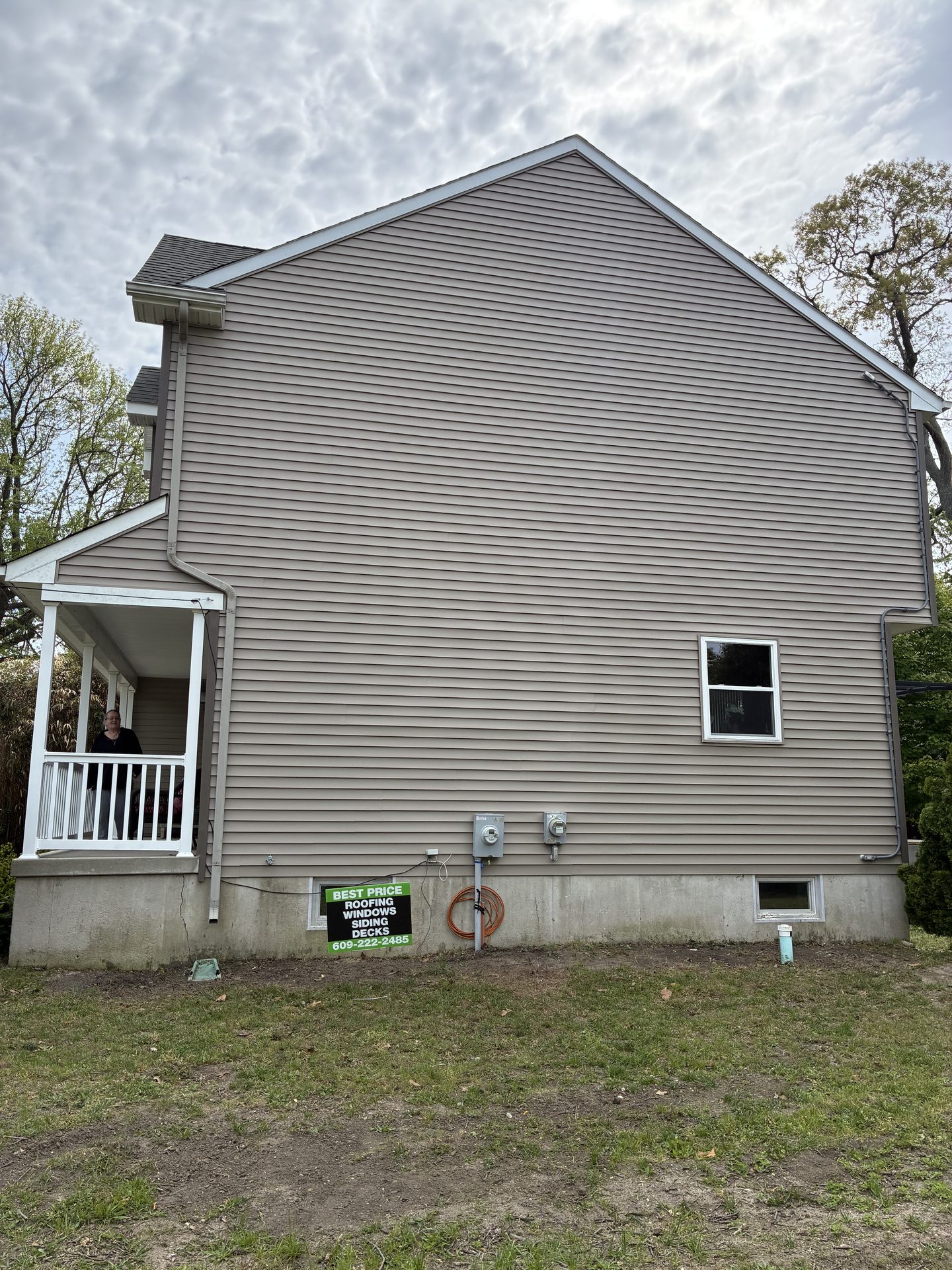 Storm Damage Repair — Before, During & After — Be Shore Exteriors