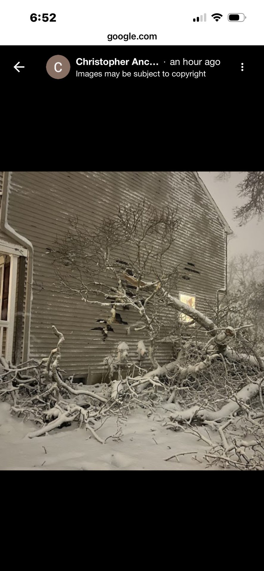 Storm Damage Repair — Before, During & After — Be Shore Exteriors